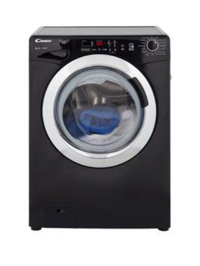 Candy Grand'O Vita Smart Touch Gvs148Dc3B 8Kg Load, 1400 Spin Washing Machine - Black Candy Grand'O Vita Smart Touch Gvs148Dc3B 8Kg Load, 1400 Spin Washing Machine - Black